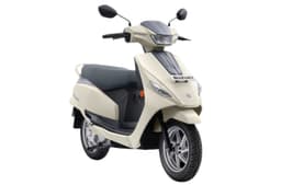Suzuki e-Access white front right side static in studio