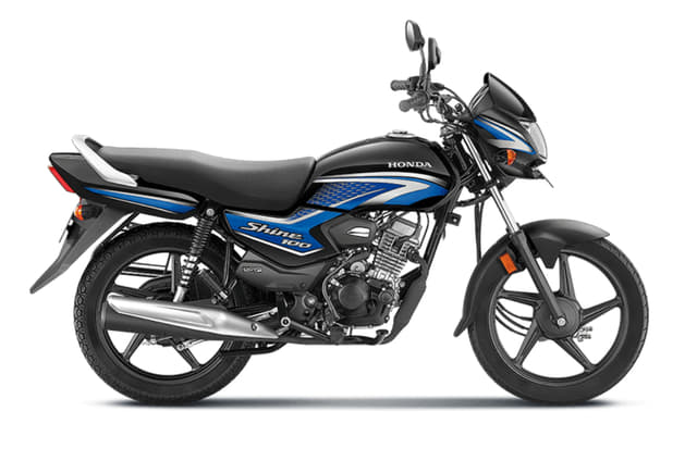 Studio image of Shine 100 with a white background