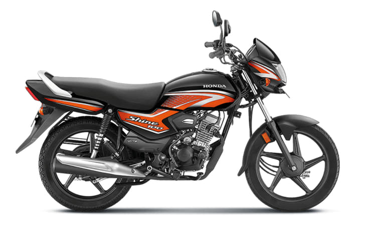 Studio image of Shine 100 with a white background