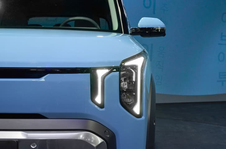 Kia EV2 headlights