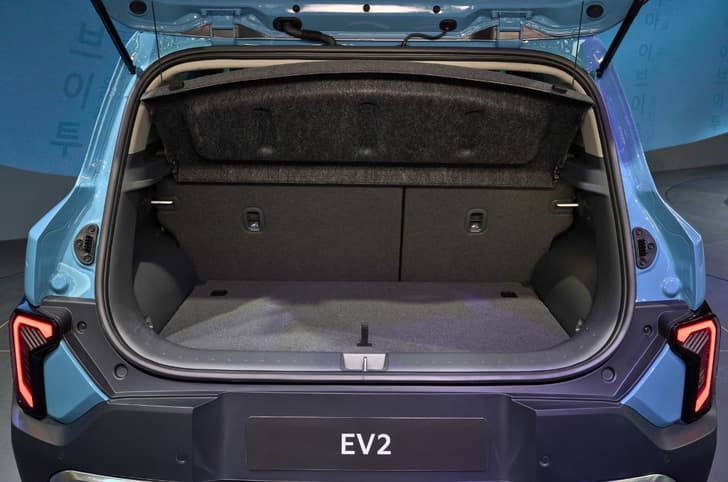 Kia EV2 boot space