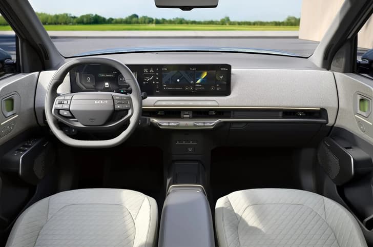 Kia EV2 interior light theme