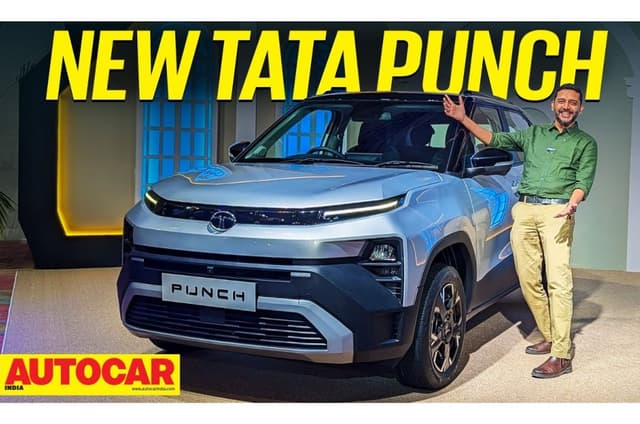 Tata Punch facelift walkaround video