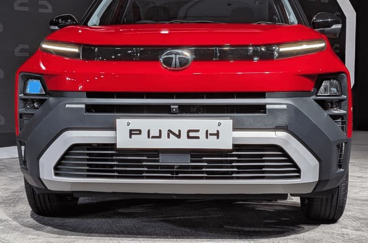 Tata Punch facelift front
