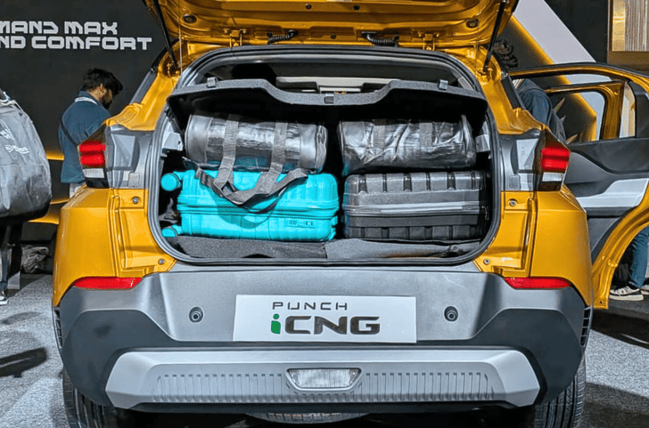 2026 Tata Punch CNG boot