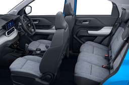 2026 Tata Punch front and reat seats