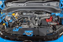 Tata Punch facelift engine bay