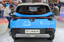 Tata Punch facelift rear