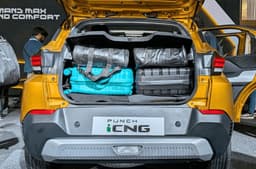 Tata Punch facelift boot space