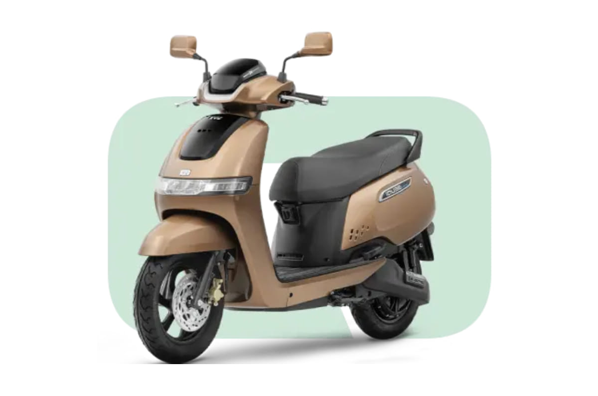 TVS iQube colours image gallery