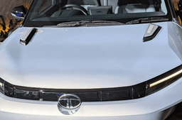 Tata Punch facelift HBX Edition bonnet