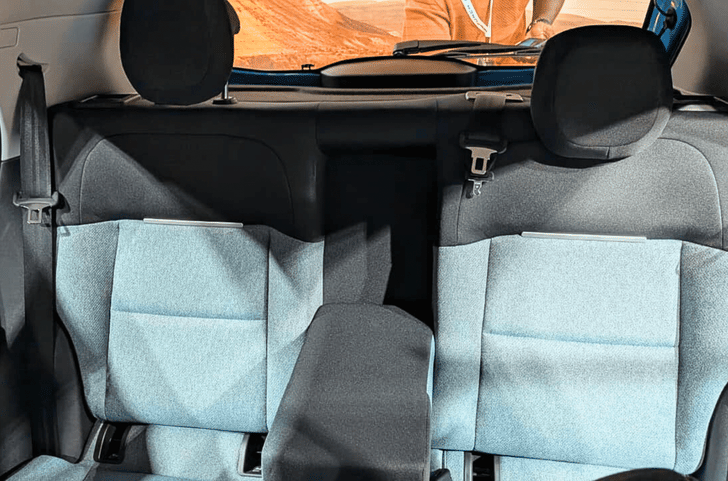 Tata Punch facelift HBX Edition seats