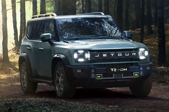 Jetour T2 i-DM front right side off road