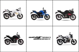 Suzuki Gixxer New colour schemes lead image