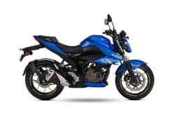 Gixxer 250 Blue Studio Shot