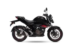 Gixxer 250 Black Studio Shot