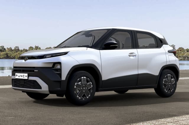 Tata Punch front quarter static