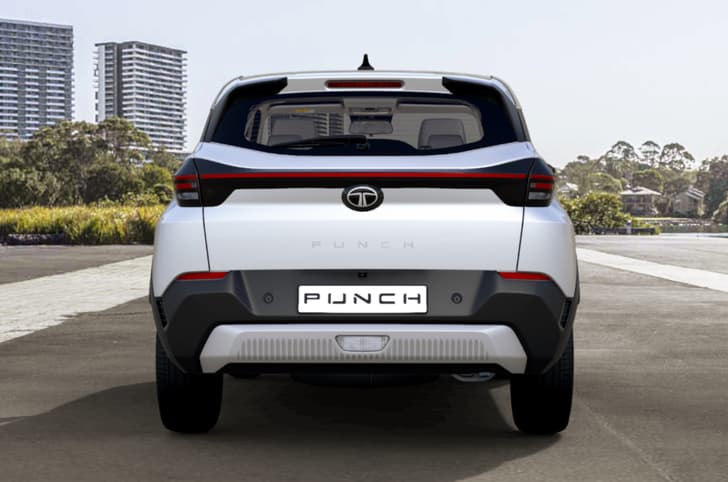 Tata Punch rear static