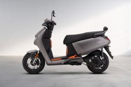 Vida VX2 side profile grey with orange