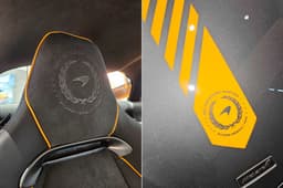 McLaren MCL38 Celebration Edition Artura badges