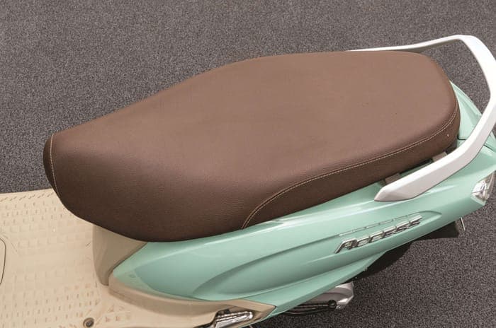 Close up of the seat