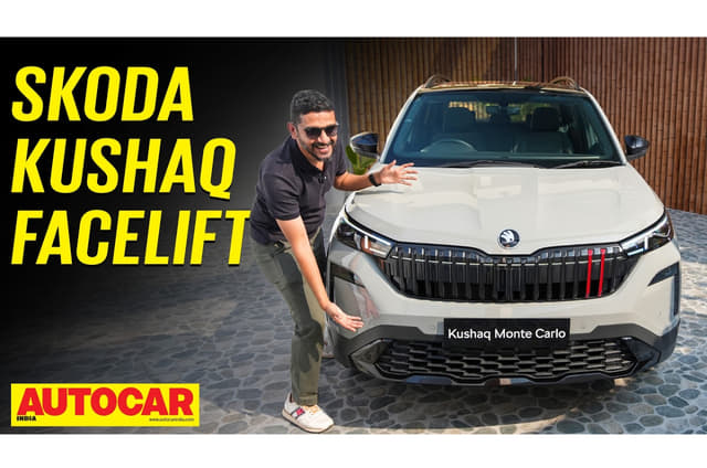 2026 Skoda Kushaq facelift walkaround video