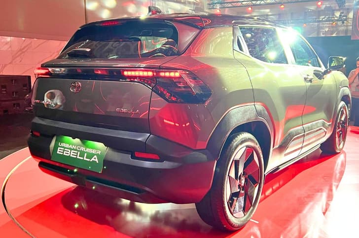 Toyota Urban Cruiser Ebella rear quarter design