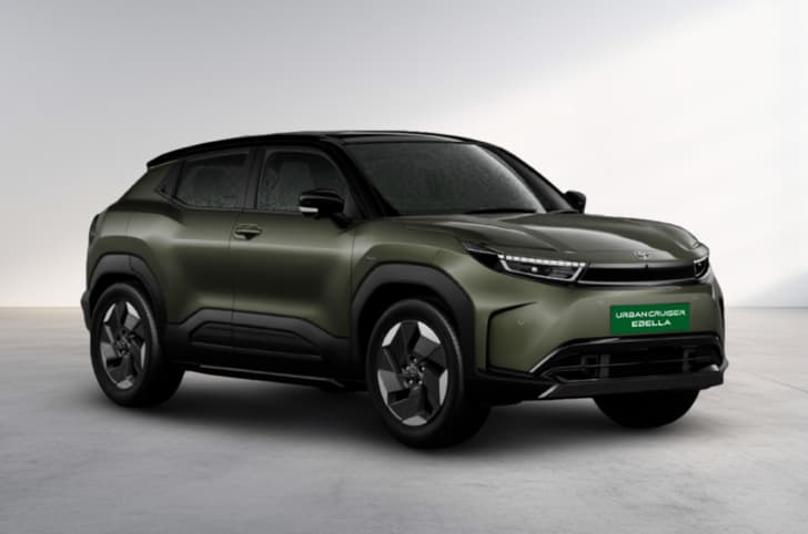 Toyota Urban Cruiser Ebella Land Breeze Green Dual-Tone colour