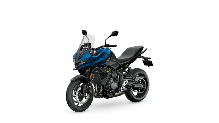 Triumph Tiger Sport 660 in Interstellar Blue colourway. 