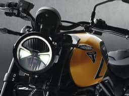 Head on image of the new headlight