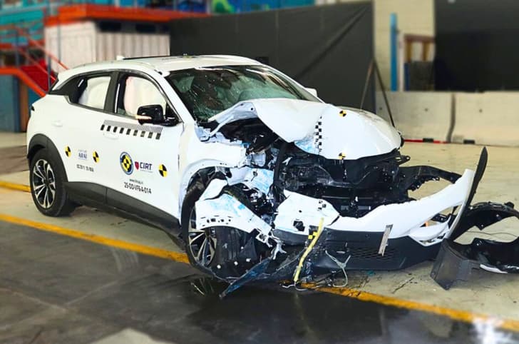 vinfast vf6 bharat ncap crash test