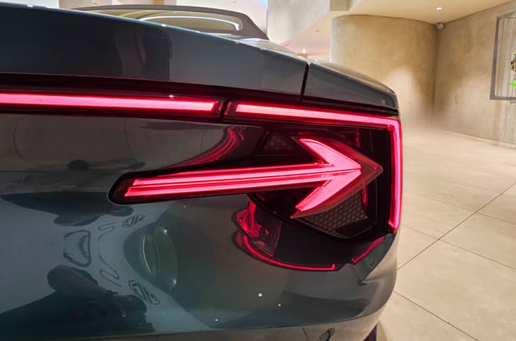 MG Cyberster tail-light