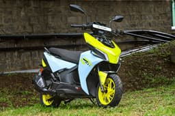 Front 3/4th of the Ntorq 150