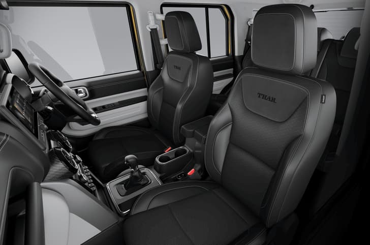 Mahindra Thar Roxx Star Edn interior