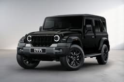 Mahindra Thar Roxx Star Edn Stealth Black colour