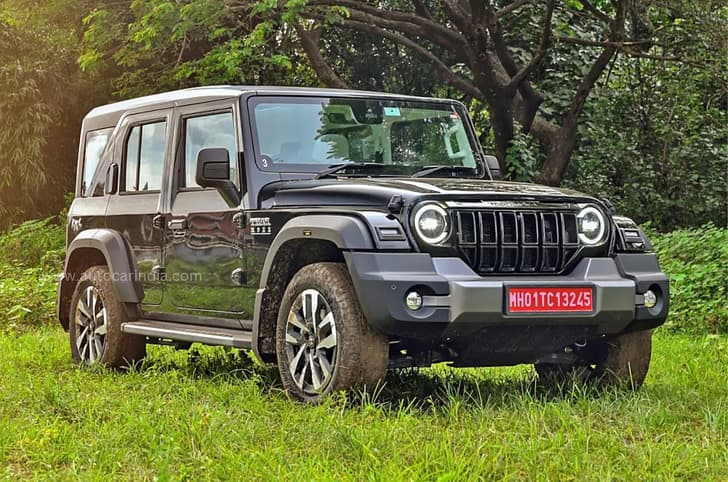 Mahindra Thar Roxx front three quarter