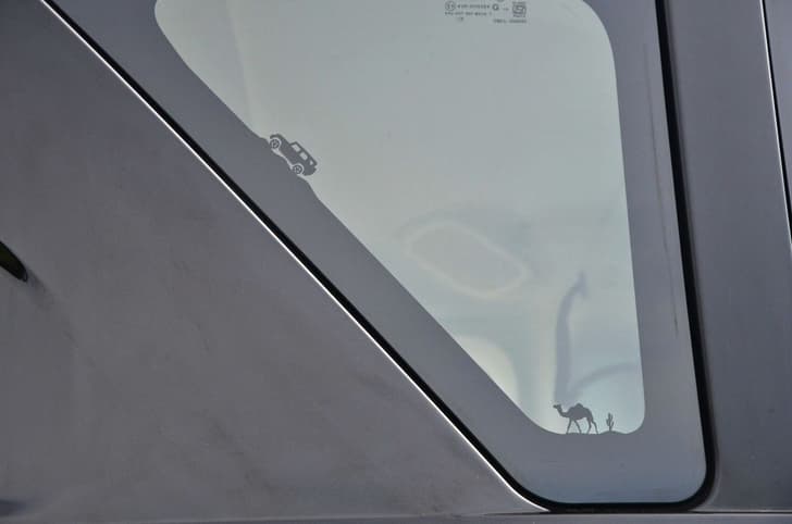 Mahindra Thar Roxx window design