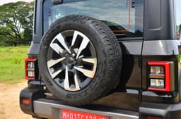 Mahindra Thar Roxx spare tyre