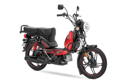 TVS XL100 front three quarter