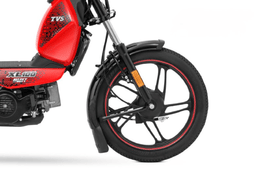 TVS XL100 alloy wheels