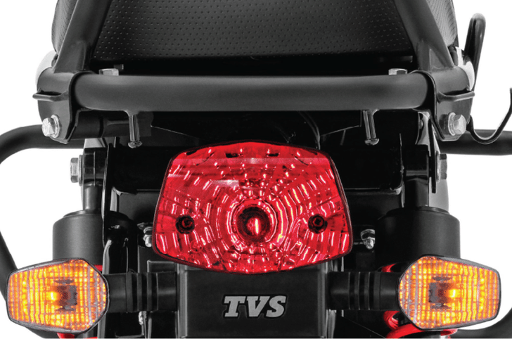 TVS XL100 tailight