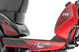 TVS XL100 floorboard