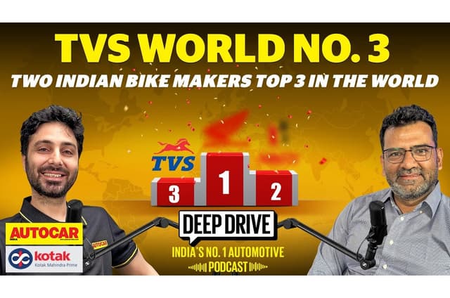 Deep Drive podcast: TVS' ride to number 3 in the world