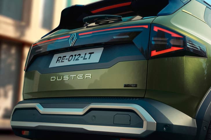 2026 Renault Duster tail gate