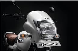 TVS Radeon headlight