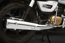 TVS Radeon exhaust