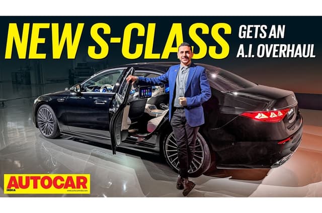 2026 Mercedes Benz S Class facelift first look video