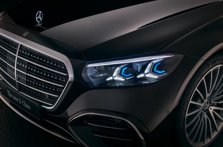 2026 Mercedes-Benz S-Class facelift front fascia