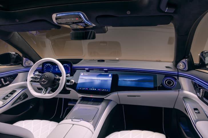 2026 Mercedes-Benz S-Class facelift dashboard