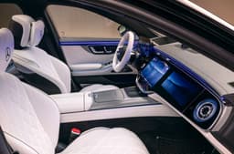 2026 Mercedes-Benz S-Class facelift front seats